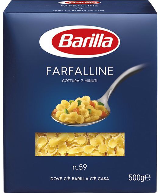 Макарони Фарфаліне №59 BARILLA 500г